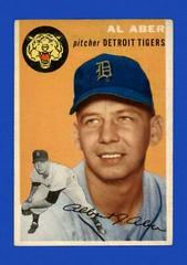 Al Aber Baseball Cards 1954 Topps Prices