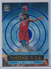 Joel Embiid [Purple] Basketball Cards 2019 Panini Donruss Optic T-Minus 3,2,1 Prices