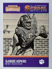 DeAndre Hopkins Football Cards 2016 Panini Contenders Draft Picks Old School Colors Prices