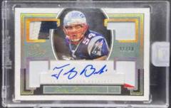 Tedy Bruschi [Quad Patch Autograph Gold] #109 Football Cards 2018 Panini One Prices
