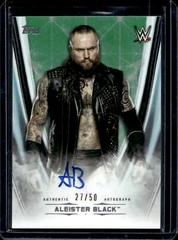 Aleister Black [Green] Wrestling Cards 2020 Topps WWE Undisputed Autographs Prices