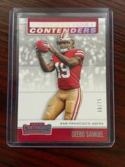 Deebo Samuel #RYA-DS Football Cards 2019 Panini Contenders Rookie of the Year Contenders Prices