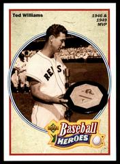 1946 & 1949 MVP Baseball Cards 1992 Upper Deck Heroes Ted Williams Prices
