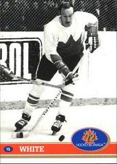 Bill White #15 Hockey Cards 1991 Future Trends Canada ’72 Prices