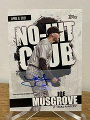 Joe Musgrove [Autograph] Baseball Cards 2022 Topps No Hit Club Prices