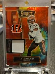 Tyler Boyd [Tie Dye] #SS-TBO Football Cards 2021 Panini Select Swatches Prices