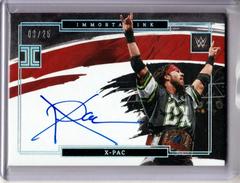 X Pac [Holo Silver] #IM-XPC Wrestling Cards 2022 Panini Impeccable WWE Immortal Ink Autographs Prices