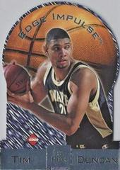 Tim Duncan #1 Basketball Cards 1997 Collector's Edge Impulse Prices