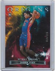 Jaden Ivey [Maroon] #11 Basketball Cards 2022 Panini Origins Prices