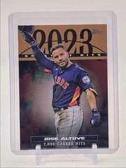 Jose Altuve [Gold] Baseball Cards 2024 Topps Greatest Hits Prices