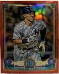 Aaron Judge [Red] #300 Baseball Cards 2019 Topps Gypsy Queen Chrome Prices