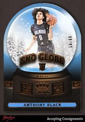 Anthony Black #11 Basketball Cards 2023 Panini Crown Royale Sno Globe Prices