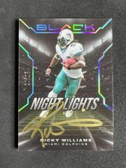 Ricky Williams [Silver] #NLS-RIC Football Cards 2022 Panini Black Night Lights Signatures Prices