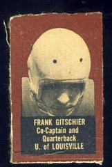 Frank Gitschier [Brown] Football Cards 1950 Topps Felt Backs Prices