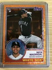 Nick Madrigal [Orange Hot Foil] Baseball Cards 2021 Topps Archives Prices
