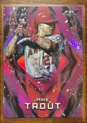 Mike Trout [Magenta] #50 Baseball Cards 2017 Topps Fire Prices