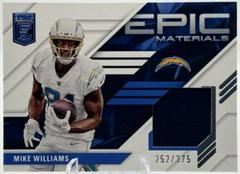 Mike Williams #11 Football Cards 2023 Panini Donruss Elite Epic Materials Prices