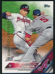 Andrelton Simmons #183 Baseball Cards 2016 Topps Limited Edition Prices