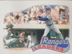 Rangers Leaders [Steve Buechele] Baseball Cards 1989 Topps Prices