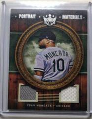 Yoan Moncada #PM-YM Baseball Cards 2022 Panini Diamond Kings Portrait Materials Prices