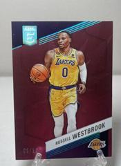 Russell Westbrook [FOTL Pink] #110 Basketball Cards 2022 Panini Donruss Elite Prices