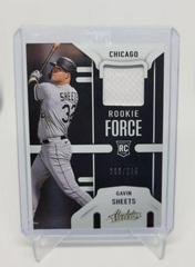 Gavin Sheets #RF-GS Baseball Cards 2022 Panini Absolute Rookie Force Prices