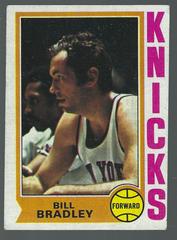 Bill Bradley Basketball Cards 1974 Topps Prices
