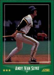 Andy Van Slyke #416 Baseball Cards 1988 Score Glossy Prices
