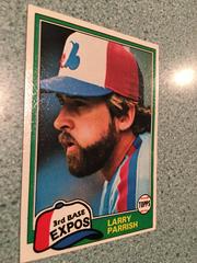 Larry Parrish #15 Baseball Cards 1981 Topps Prices