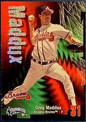 Greg Maddux [Rave] #31 Baseball Cards 1998 Circa Thunder Prices