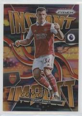 Granit Xhaka [Orange] #11 Soccer Cards 2022 Panini Prizm Premier League Instant Impact Prices