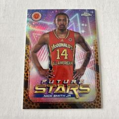 Nick Smith Jr [Orange Basketball] Basketball Cards 2022 Topps Chrome McDonald's All-American Future Stars Prices