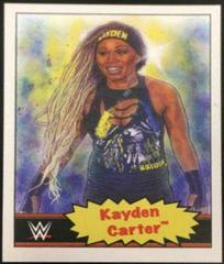 Kayden Carter #43 Wrestling Cards 2021 Topps Living WWE Prices