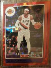 Carmelo Anthony [Hyper Red] Basketball Cards 2021 Panini Hoops Prices