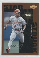 Barry Larkin [Series 2] #87 Baseball Cards 1996 Score Dugout Collection Prices