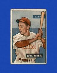 Eddie Waitkus #28 Baseball Cards 1951 Bowman Prices