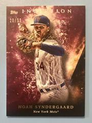 Noah Syndergaard [Magenta] #4 Baseball Cards 2018 Topps Inception Prices