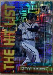 Freddie Freeman [Vector] #THL-7 Baseball Cards 2022 Panini Donruss The Hit List Prices