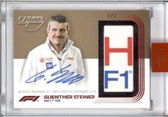 Guenther Steiner #DAP-GSII Racing Cards 2022 Topps Dynasty Formula 1 Autograph Patch Prices