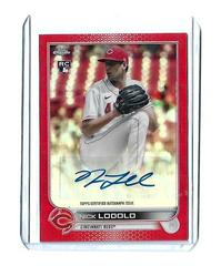 Nick Lodolo [Red] #AC-NL Baseball Cards 2022 Topps Chrome Update Autographs Prices