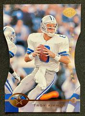Troy Aikman #1 Football Cards 1996 Leaf Prices