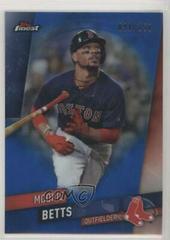 Mookie Betts [Blue Refractor] #1 Baseball Cards 2019 Topps Finest Prices