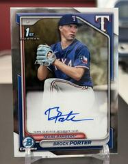Brock Porter #CPA-BP Baseball Cards 2024 Bowman Chrome Prospect Autograph Prices