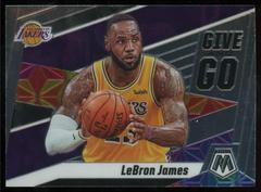 LeBron James Basketball Cards 2019 Panini Mosaic Give and Go Prices