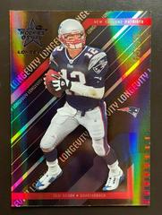 Tom Brady [Black] #56 Football Cards 2004 Leaf Rookies & Stars Longevity Prices