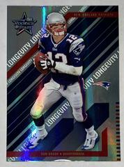 Tom Brady [Holofoil] #56 Football Cards 2004 Leaf Rookies & Stars Longevity Prices