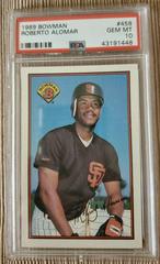 Roberto Alomar #458 Baseball Cards 1989 Bowman Prices