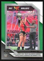 Mandy Rose [Green] #32 Wrestling Cards 2022 Panini NXT WWE 2021 Highlights Prices