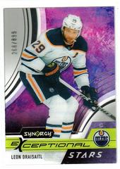 Leon Draisaitl Hockey Cards 2021 Upper Deck Synergy Exceptional Stars Prices