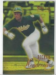 Rickey Henderson [Mirror Gold] #41 Baseball Cards 1995 Select Certified Prices